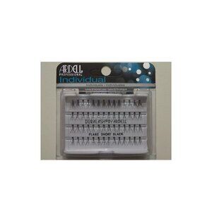 (LOT OF 8) Ardell Duralash Knot-free Long Individual Black Eyelashes Bundle